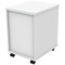 Astin 2 Drawer Mobile Pedestal, White
