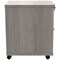 Astin 2 Drawer Mobile Pedestal, Grey Oak