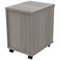 Astin 2 Drawer Mobile Pedestal, Grey Oak