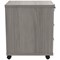 Astin 3 Drawer Mobile Pedestal, Grey Oak