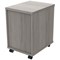 Astin 3 Drawer Mobile Pedestal, Grey Oak