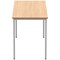 Astin Rectangular Table, 1600x600x730mm, Beech
