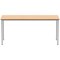 Astin Rectangular Table, 1600x600mm, Beech