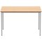 Astin Rectangular Table, 1200x800mm, Beech