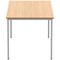 Astin Rectangular Table, 1600x800mm, Beech