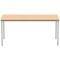 Astin Rectangular Table, 1600x800mm, Beech