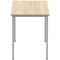 Astin Rectangular Table, 1200x600x730mm, Oak