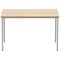 Astin Rectangular Table, 1200x800mm, Oak
