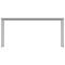 Astin Rectangular Table, 1660x900x680mm, White