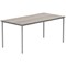 Astin Rectangular Table, 1600x800mm, Grey Oak