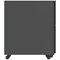 Astin 3 Drawer Mobile Steel Pedestal, Black Astin 3 Drawer Mobile Steel Pedestal, Black