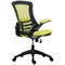 Jemini Marlos Mesh Back Chair with Folding Arms, Green