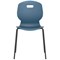 Titan Arc Four Leg Classroom Chair, Size 5, Steel Blue