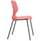 Titan Arc Four Leg Classroom Chair, Size 6, Coral