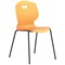 Titan Arc Four Leg Classroom Chair, Size 6, Marigold