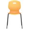 Titan Arc Four Leg Classroom Chair, Size 6, Marigold