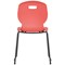 Titan Arc Skid Base Chair, Size 5, Coral