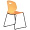 Titan Arc Skid Base Chair, Size 6, Marigold