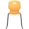 Titan Arc Skid Base Chair, Size 6, Marigold