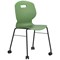 Titan Arc Mobile Four Leg Chair, Size 6, Forest