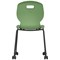 Titan Arc Mobile Four Leg Chair, Size 6, Forest