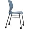 Titan Arc Mobile Four Leg Chair, Size 6, Steel Blue