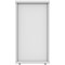Polaris 3 Drawer Desk High Pedestal, 600mm Deep, White