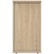Polaris 3 Drawer Desk High Pedestal, 800mm Deep, Oak