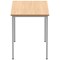 Polaris Rectangular Multipurpose Table, 1200x600mm, Beech