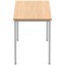 Polaris Rectangular Multipurpose Table, 1600x600mm, Beech