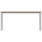 Polaris Rectangular Multipurpose Table, 1600x600mm, Beech