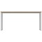 Polaris Rectangular Multipurpose Table, 1600x600x730mm, Beech