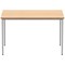 Polaris Rectangular Multipurpose Table, 1200x800mm, Beech