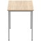 Polaris Rectangular Multipurpose Table, 1200x600x730mm, Oak