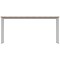 Polaris Rectangular Multipurpose Table, 1600x600mm, Oak