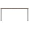 Polaris Rectangular Multipurpose Table, 1600x600x730mm, Oak