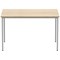 Polaris Rectangular Multipurpose Table, 1200x800mm, Oak