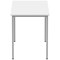 Polaris Rectangular Multipurpose Table, 1200x600mm, White