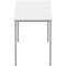 Polaris Rectangular Multipurpose Table, 1600x600x730mm, White