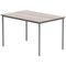 Polaris Rectangular Multipurpose Table, 1200x800x730mm, Grey Oak