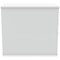 Polaris 3 Drawer Desk High Pedestal, 800mm Deep, White