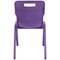Titan One Piece Classroom Chair, 482x510x829mm, Purple