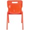 Titan One Piece Classroom Chair, 482x510x829mm, Orange