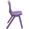 Titan One Piece Classroom Chair, 482x510x829mm, Purple, Pack of 10