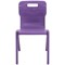 Titan One Piece Classroom Chair, 482x510x829mm, Purple, Pack of 10