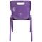 Titan One Piece Classroom Chair, 482x510x829mm, Purple, Pack of 30