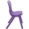 Titan One Piece Classroom Chair, 482x510x829mm, Purple, Pack of 30