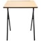 Titan Folding Exam Desk MDF Edge, 600x600x720mm. Beech