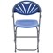 Titan Folding Chair, 445x460x870mm, Blue