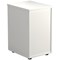 Jemini 3 Drawer Under Desk Pedestal, White